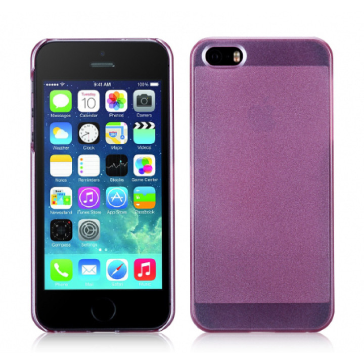 Чехол для iPhone 5/5S Momax Pearl cover case, pink [CUAPIP5SPP]