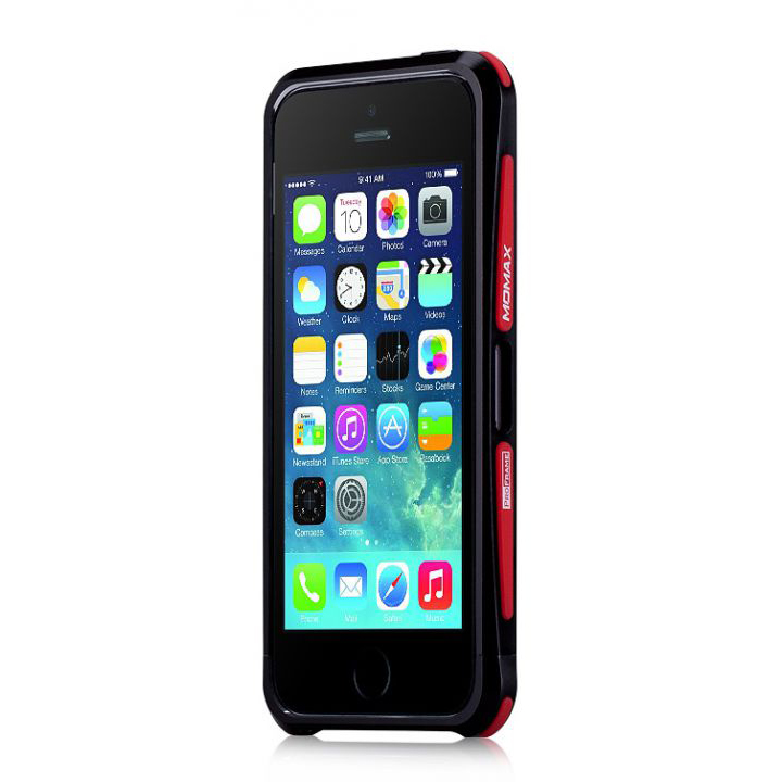 Чехол для iPhone 5/5S Momax Pro Frame New Edition, black [CFAPIP5SD]