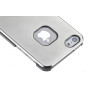 Чехол для iPhone 5/5S Momax Ultra Touch Metal case, silver [CHUTAPIP5ES]  - фото 3