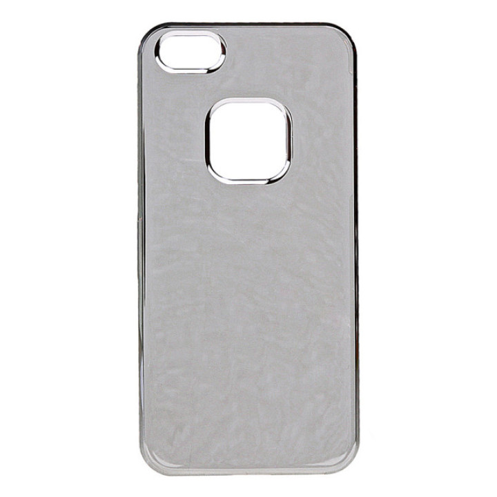 Чехол для iPhone 5/5S Momax Ultra Touch Metal case, silver [CHUTAPIP5ES]