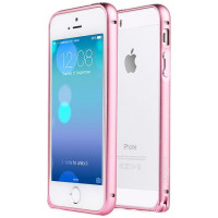 Чохол для iPhone 5/5S Yoobao Metal aluminum alloy Bumper II, pink [Bumperi5/5s-PK]