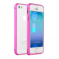 Чехол для iPhone 5/5S Yoobao Metal aluminum alloy Bumper II, red [Bumperi5/5s-RD]