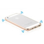 Чехол для iPhone 5/5S Yoobao Soft edge metal aluminum alloy bumper II, golden [Bumperi5/5s-SGD] 