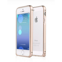 Чехол для iPhone 5/5S Yoobao Soft edge metal aluminum alloy bumper II, golden [Bumperi5/5s-SGD]