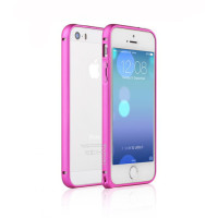 Чехол для iPhone 5/5S Yoobao Soft edge metal aluminum alloy bumper II, red [Bumperi5/5s-SRD]