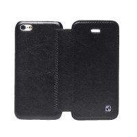 Чохол для iPhone 5C HOCO Crystal book leather case, black [HI-L038]