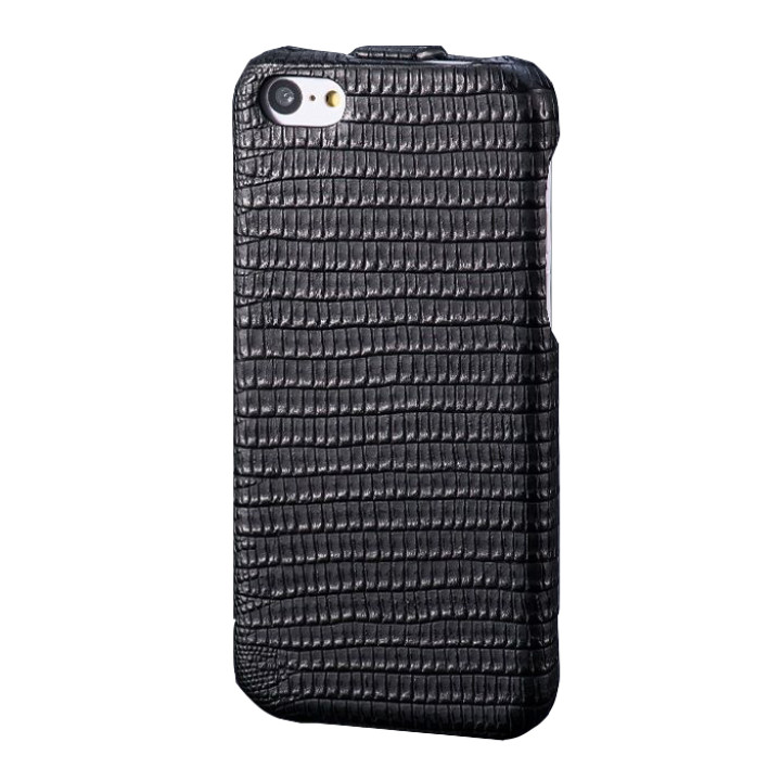 Чехол для iPhone 5C HOCO Lizard flip leather case, black [HI-L041] 