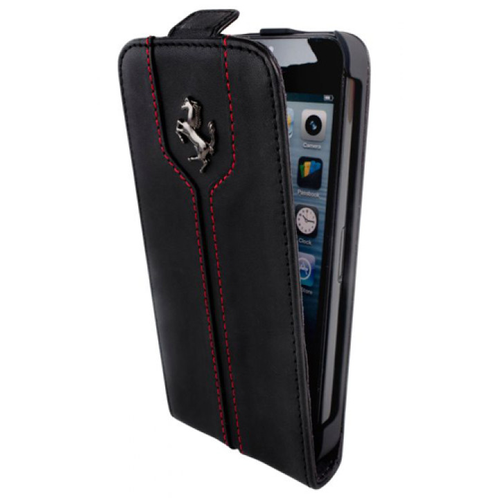 Чехол для iPhone 5C HOCO Marquess fashion leather case, black [FEMTFLPMBL]