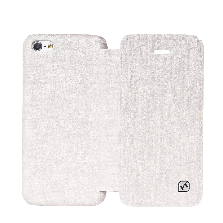 Чехол для iPhone 5C HOCO Star book leather case, ivory grey [HI-L040]