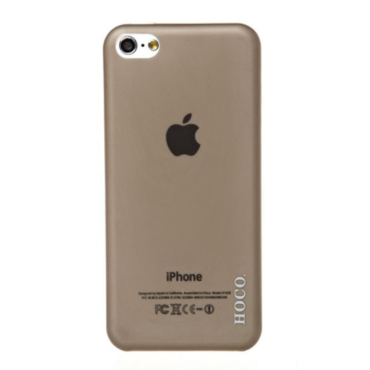 Чехол для iPhone 5C HOCO Ultrathin transparent cover case, black [HI-P011]