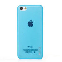 Чехол для iPhone 5C HOCO Ultrathin transparent cover case, blue [HI-P011]