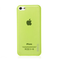 Чехол для iPhone 5C HOCO Ultrathin transparent cover case, green [HI-P011]