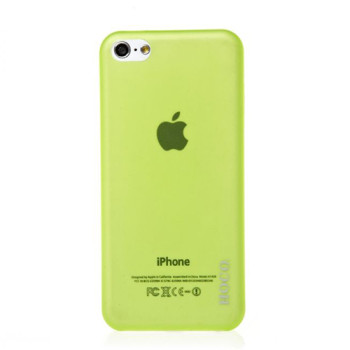 Чехол для iPhone 5C HOCO Ultrathin transparent cover case, green [HI-P011]