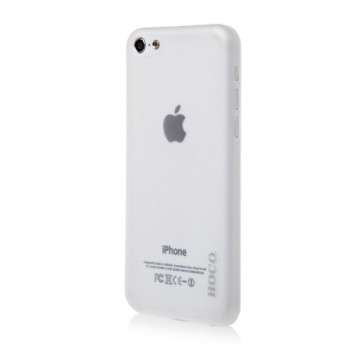 Чехол для iPhone 5C HOCO Ultrathin transparent cover case, white [HI-P011]