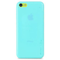 Чехол для iPhone 5C Melkco Air PP 0.4 mm cover case, blue [APIPONUTPPBE]