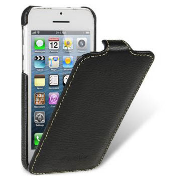Чехол для iPhone 5C Melkco Jacka leather case, black [APIPONLCJT1BKLC]