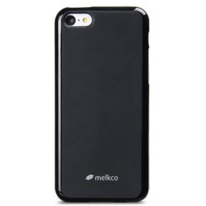 Чехол для iPhone 5C Melkco Poly Jacket TPU cover, black [APIPONTULT2BKMT]