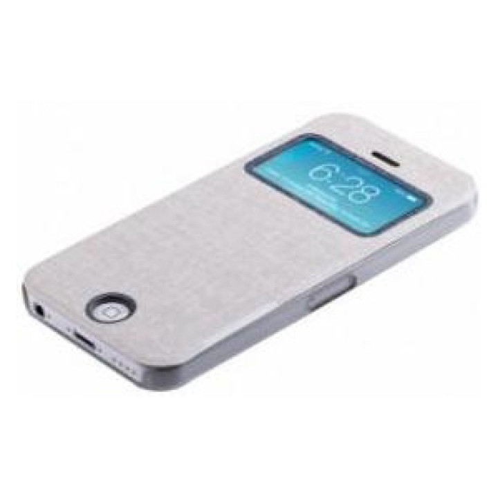 Чехол для iPhone 5C Momax Flip View case, white [FVAPIP5CW]