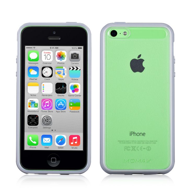 Чехол для iPhone 5C Momax iCase Pro cover, white [CPAPIP5CAW]
