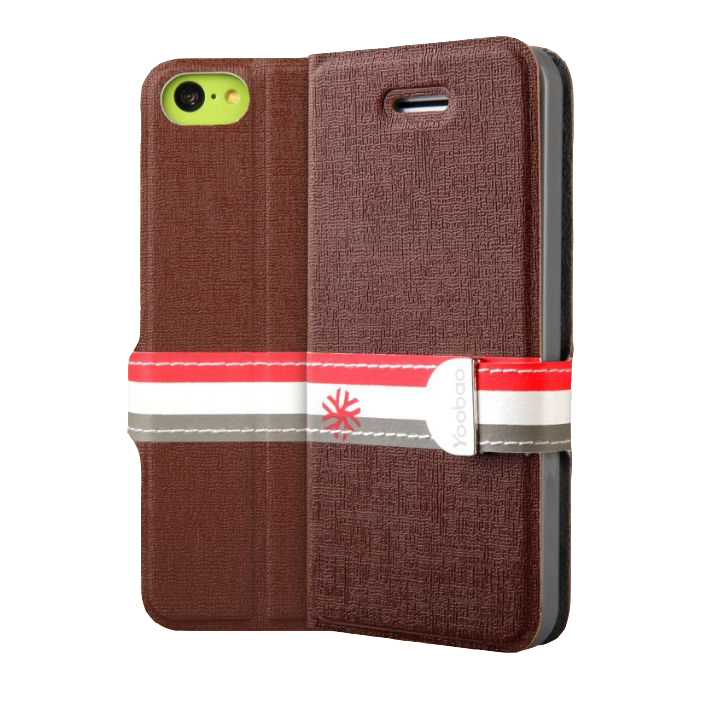 Чехол для iPhone 5C Yoobao Fashion Protecting case, brown [PCI5C-FBR]