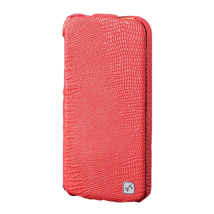 Чехол для iPhone 5C HOCO Lizard flip leather case, red [HI-L041]