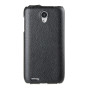 Чехол для Lenovo S650 Melkco Jacka leather case, black [LNS650LCJT1BKPULC]  - фото 3