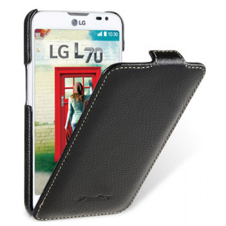 Чехол для LG L70 Melkco Jacka leather case, black [LGDS70LCJT1BKPULC]