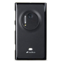 Чехол для Nokia Lumia 1020 Melkco Poly Jacket TPU cover, black [NKLU10TULT2BKMT]