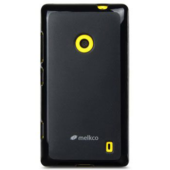 Чехол для Nokia Lumia 520 Melkco Poly Jacket TPU cover, black [NKLU52TULT2BKMT]