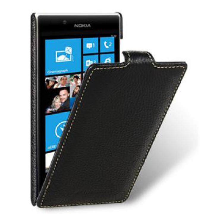 Чохол для Nokia Lumia 720 Melkco Jacka leather case, black [NKLU72LCJT1BKLC]