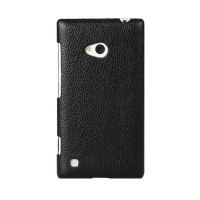 Чехол для Nokia Lumia 720 Melkco Snap leather cover, black [NKLU72LOLT1BKLC]