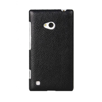 Чехол для Nokia Lumia 720 Melkco Snap leather cover, black [NKLU72LOLT1BKLC]