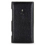 Чехол для Nokia Lumia 800 Melkco Jacka leather case, black [NKLU80LCJT1BKLC]  - фото 4