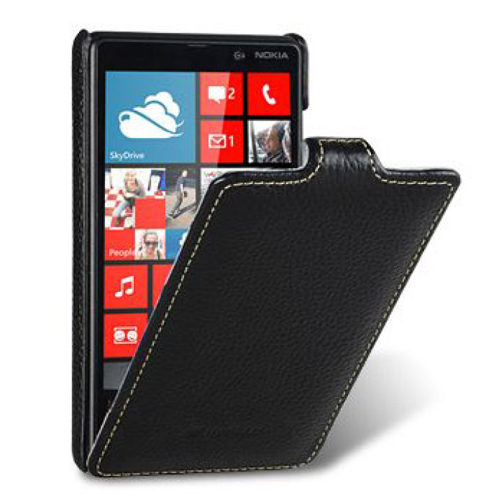 Чехол для Nokia Lumia 820 Melkco Jacka leather case, black [NKLU82LCJT1BKLC]
