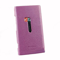 Чехол для Nokia Lumia 820 Melkco Snap leather cover, purple [NKLU82LOLT1PELC]