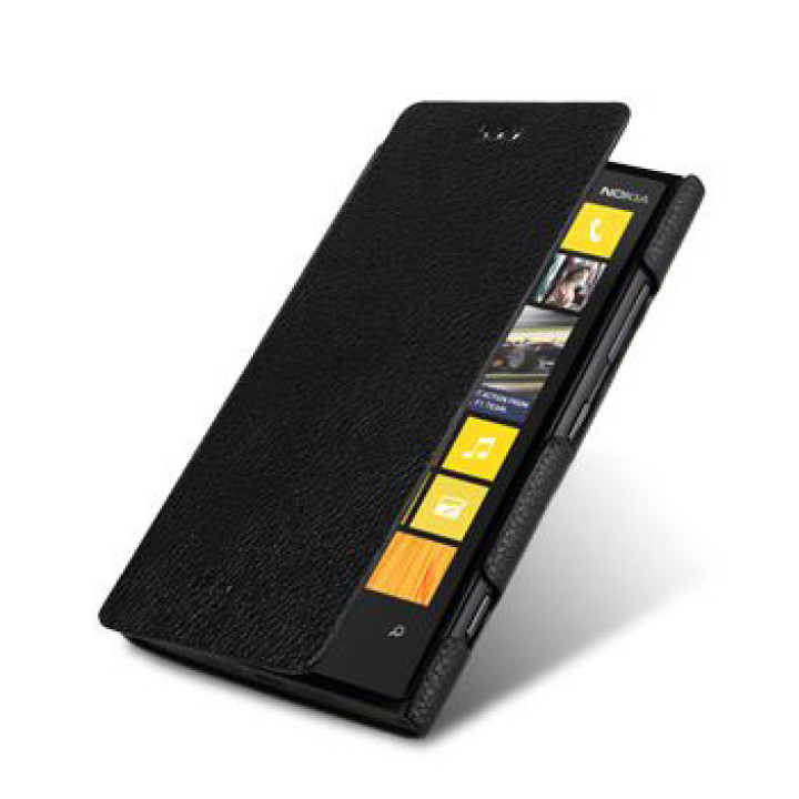 Чехол для Nokia Lumia 920 Melkco Book leather case, black [NKLU92LCFB2BKLC]