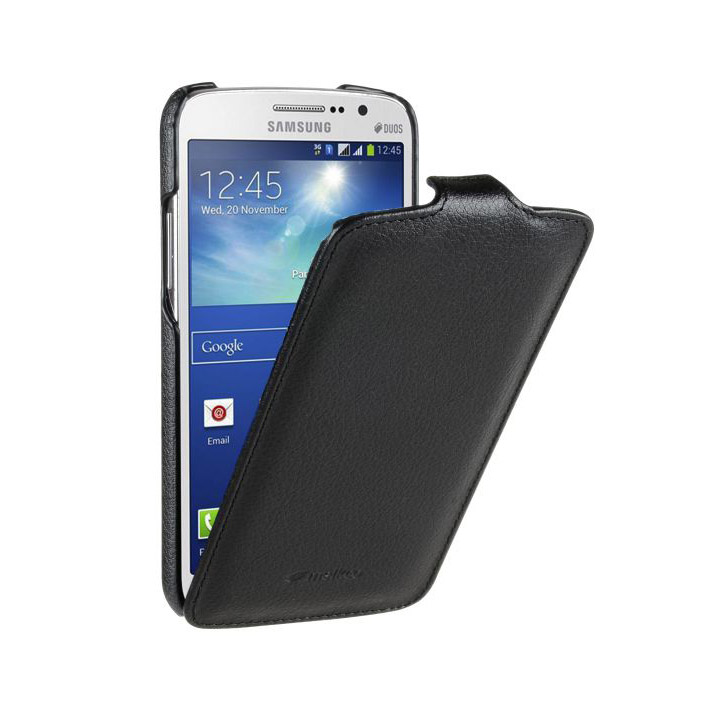 Чехол для Samsung G7102 Galaxy Grand 2 Duos Melkco Jacka leather case, black [SSGD71LCJT1BKPULC]