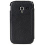 Чехол для Samsung i8160 Galaxy Ace II Melkco Book leather case, black [SSAC81LCFB2BKLC]  - фото 2