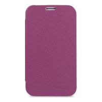Чехол для Samsung i8160 Galaxy Ace II Melkco Book leather case, purple [SSAC81LCFB2PELC]