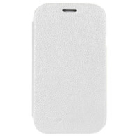 Чехол для Samsung i8190 Galaxy S III Mini Melkco Book leather case, white [SSGN81LCFB2WELC]