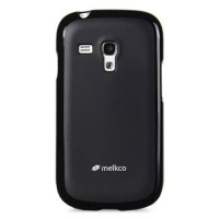 Чохол для Samsung i8190 Galaxy S III mini Melkco Poly Jacket TPU cover, black [SSGN81TULT2BКМТ]