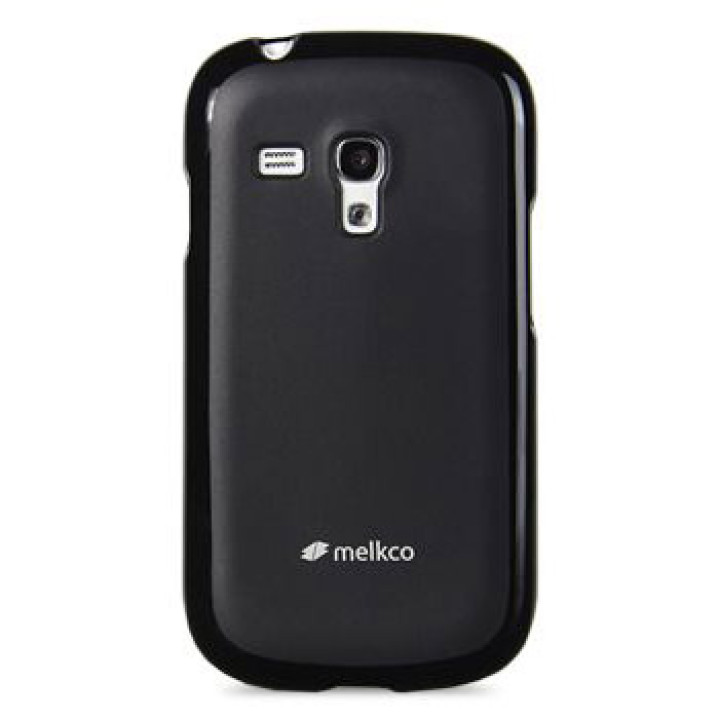 Чехол для Samsung i8190 Galaxy S III mini Melkco Poly Jacket TPU cover, black [SSGN81TULT2BКМТ]