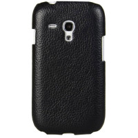 Чохол для Samsung i8190 Galaxy S III Mini Melkco Snap leather cover, black [SSGN81LOLT1BKLC]