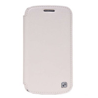 Чехол для Samsung i8260/i8262 Galaxy Core HOCO Crystal leather case, white [HS-L065]