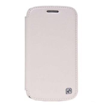 Чехол для Samsung i8260/i8262 Galaxy Core HOCO Crystal leather case, white [HS-L065]