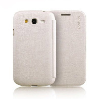 Чохол для Samsung i9082 Galaxy Grand Duos Yoobao Slim Leather case, silver [LCSAMI9082-SSV]