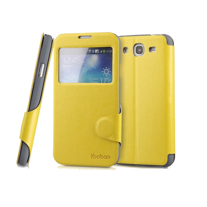 Чехол для Samsung i9150 Galaxy Mega 5.8 Yoobao Fashion leather case, yellow [LCSAMI9150-FYL]