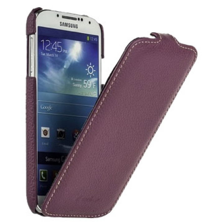 Чехол для Samsung i9190 Galaxy S4 Mini Melkco Jacka leather case, purple [SSGN91LCJT1PELC]