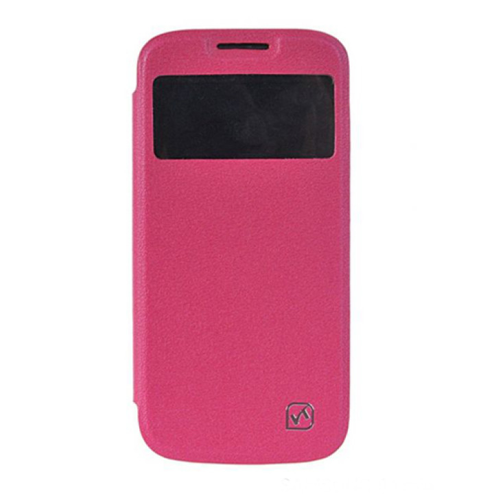 Чехол для Samsung i9190 Galaxy S4 Mini HOCO Dazzled view leather case, rose red [HS-L059]