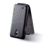 Чехол для Samsung i9190 Galaxy S4 Mini HOCO Duke flip leather case, black [HS-L066]  - фото 3